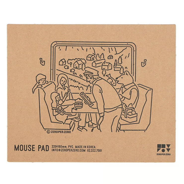 Mouse Pad - Cheese Cat