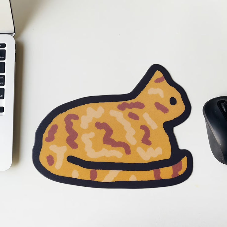 Mouse Pad - Cheese Cat