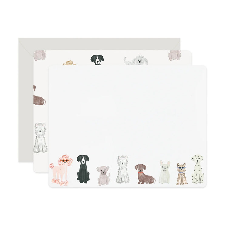 Flat Notes - Dogs - ColorSwatch