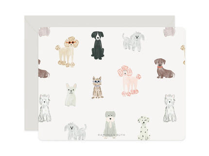 Flat Notes - Dogs - ColorSwatch