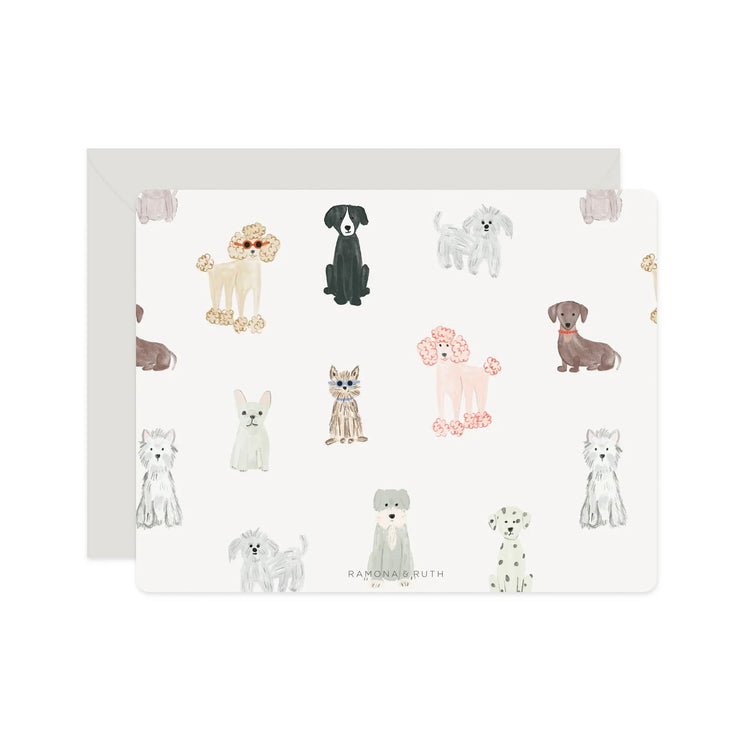 Flat Notes - Dogs - ColorSwatch