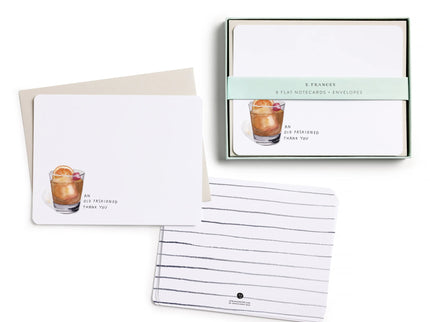 Flat Notes - Old Fashioned Thank You - ColorSwatch