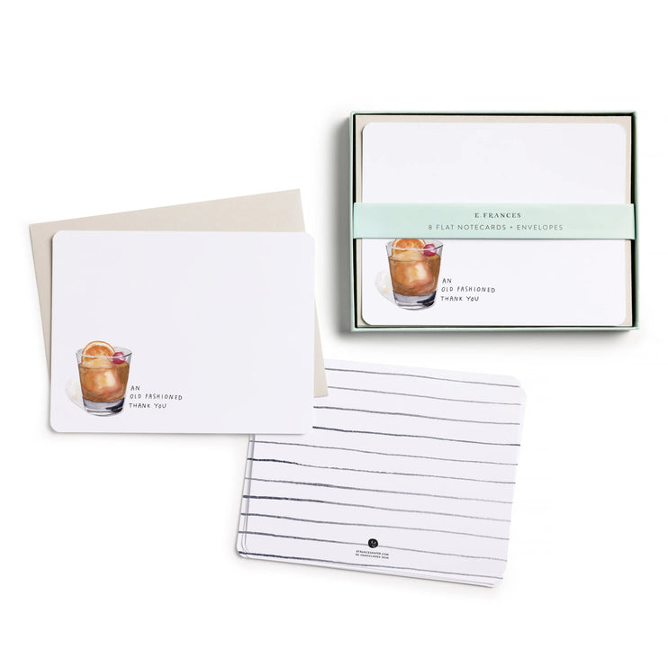 Flat Notes - Old Fashioned Thank You - ColorSwatch