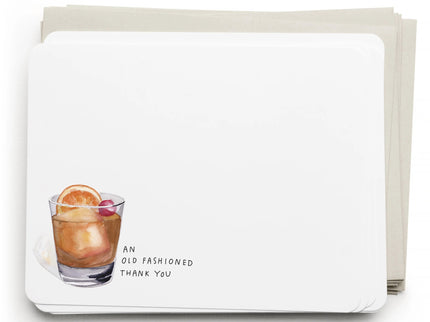 Flat Notes - Old Fashioned Thank You - ColorSwatch