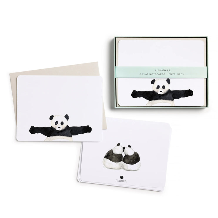 Flat Notes - Panda Hug - ColorSwatch