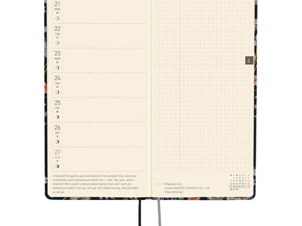 Hobonichi Techo 2027 Weeks - Liberty Fabrics: Floral Remedy