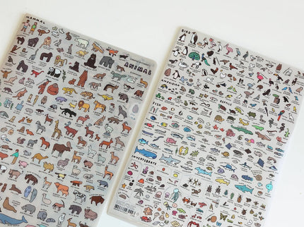 Folder A4 - Animal Dictionary - ColorSwatch