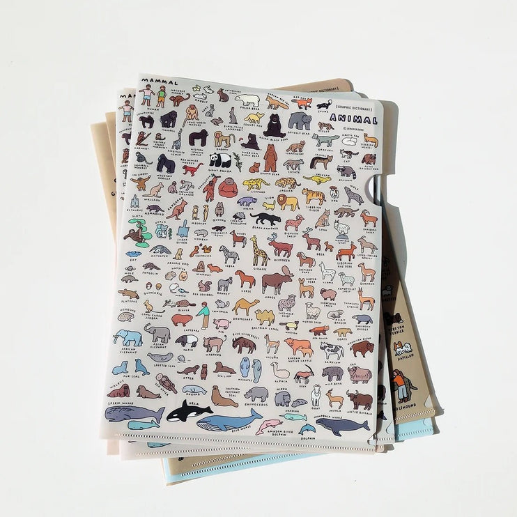 Folder A4 - Animal Dictionary - ColorSwatch