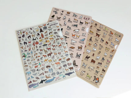 Folder A4 - Animal Dictionary - ColorSwatch