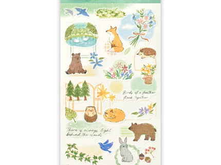 Stickers Large - Deco Time: Forest Animals