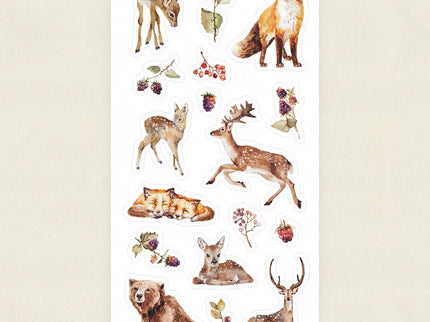 Stickers - Forest Fauna & Berries