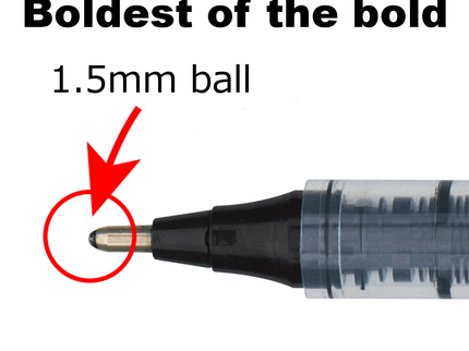 Fude Ball - 1.5mm Bio Black - ColorSwatch