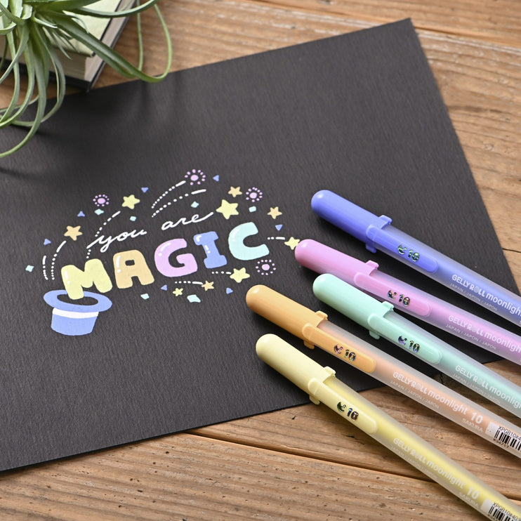 Gelly Roll Moonlight 1.0 - Set de 5 - Pastel - ColorSwatch