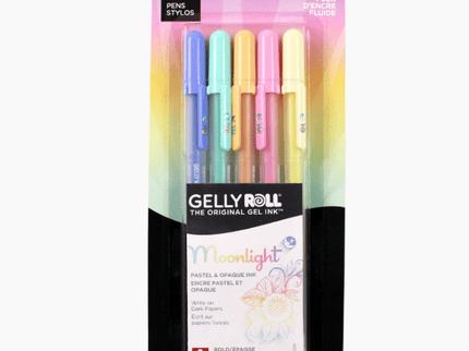 Gelly Roll Moonlight 1.0 - Set de 5 - Pastel - ColorSwatch