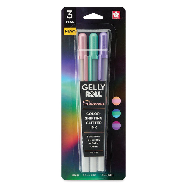 Gelly Roll - Shimmer - Set de 3 - Nebula - ColorSwatch