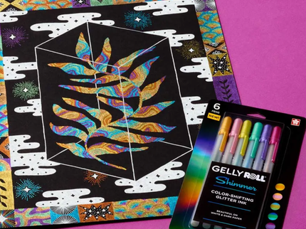 Gelly Roll - Shimmer - Set de 6 - ColorSwatch