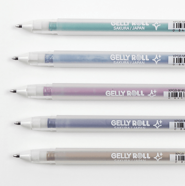 Gelly Roll - Silver Shadow (Unidad) - ColorSwatch