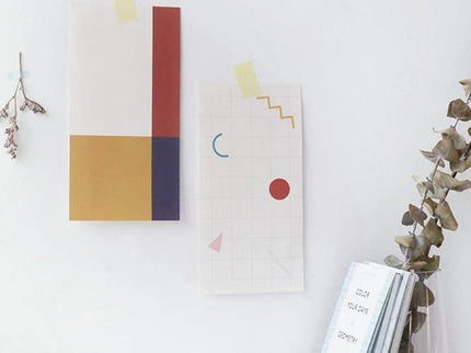 Geometry Memo Pad - ColorSwatch