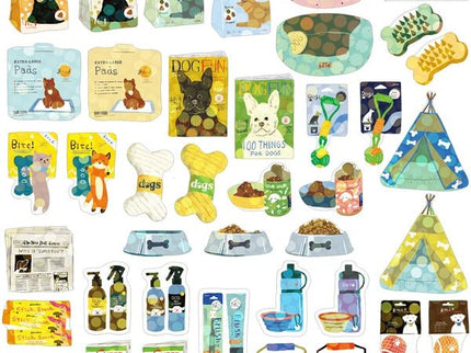 Haco Stickers - Dog Supply - ColorSwatch