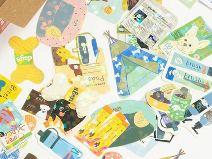 Haco Stickers - Dog Supply - ColorSwatch