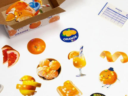 Haco Stickers - Orange - ColorSwatch