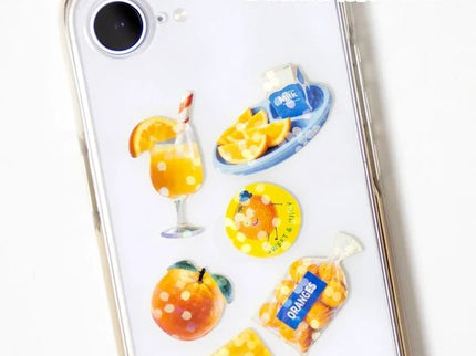 Haco Stickers - Orange - ColorSwatch