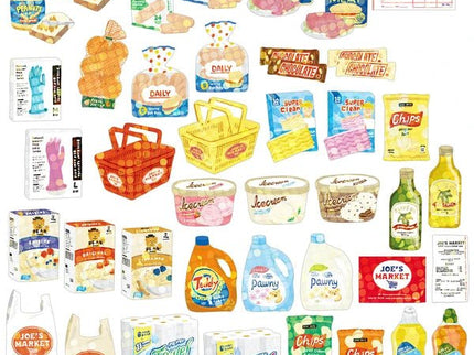 Haco Stickers - Supermarket - ColorSwatch