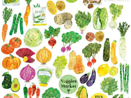 Haco Stickers - Vegetable - ColorSwatch