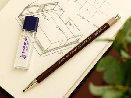 Portaminas Prime Timber - Brown