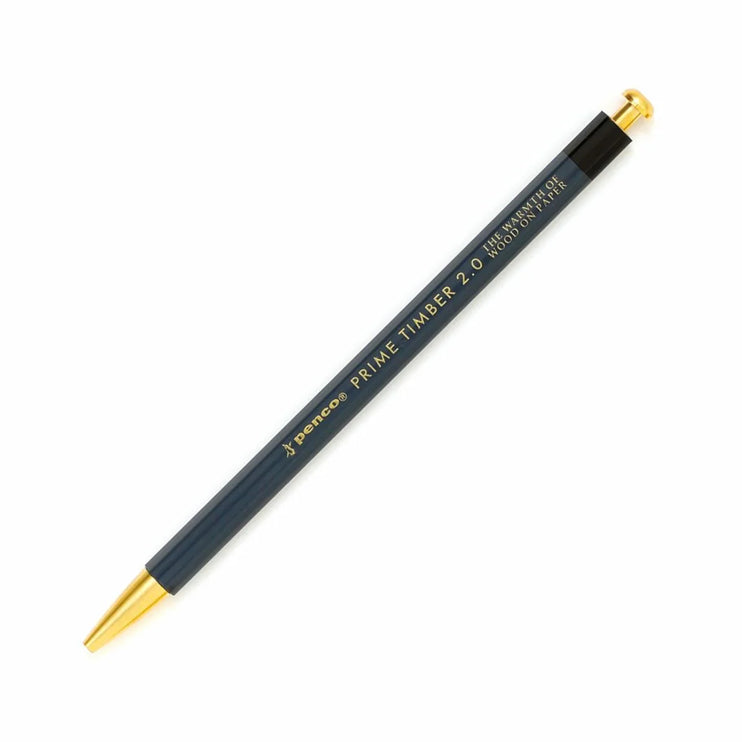 Portaminas Prime Timber - Brass -  Black