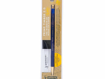 Portaminas Prime Timber - Brass -  Black