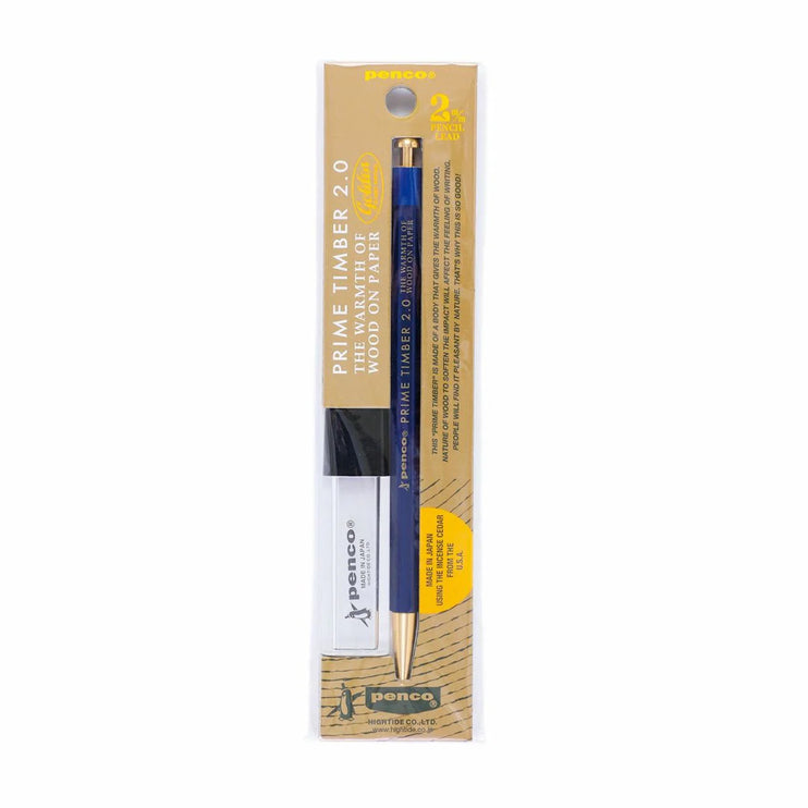 Portaminas Prime Timber - Brass -  Black
