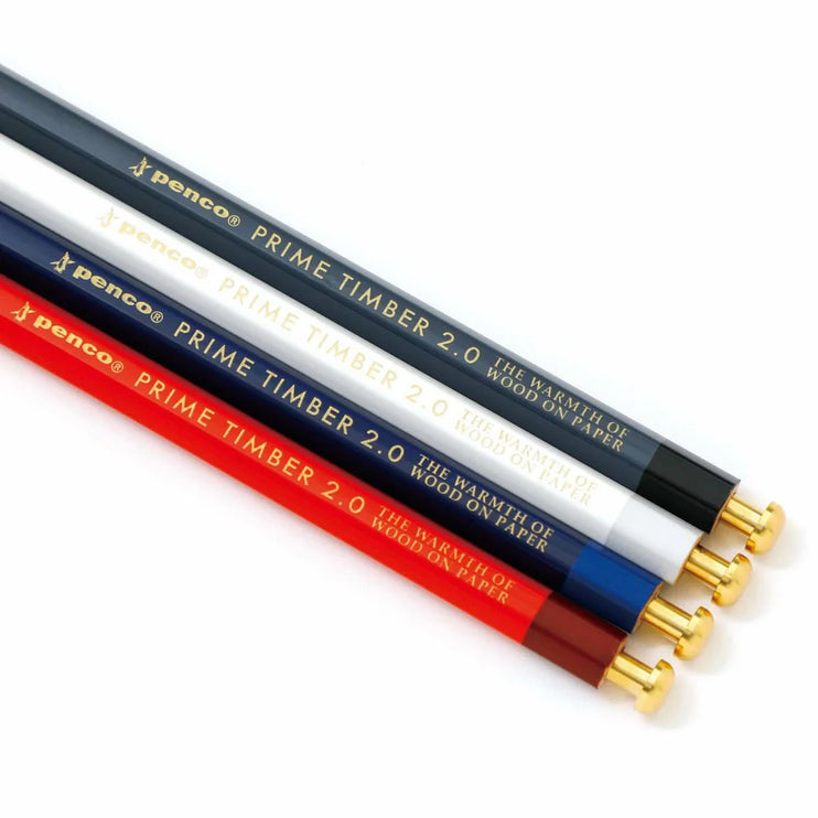 Portaminas Prime Timber - Brass -  Black