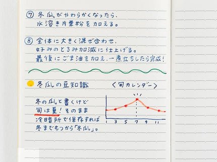 Hobonichi Notebook - Cuaderno A5 - Líneas punteadas - ColorSwatch