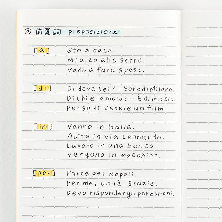 Hobonichi Notebook - Cuaderno A5 - Líneas punteadas - ColorSwatch