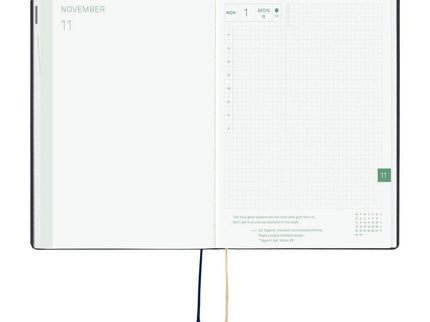 Hobonichi Techo 2027 HON - A5 - Slash (Navy) - ColorSwatch