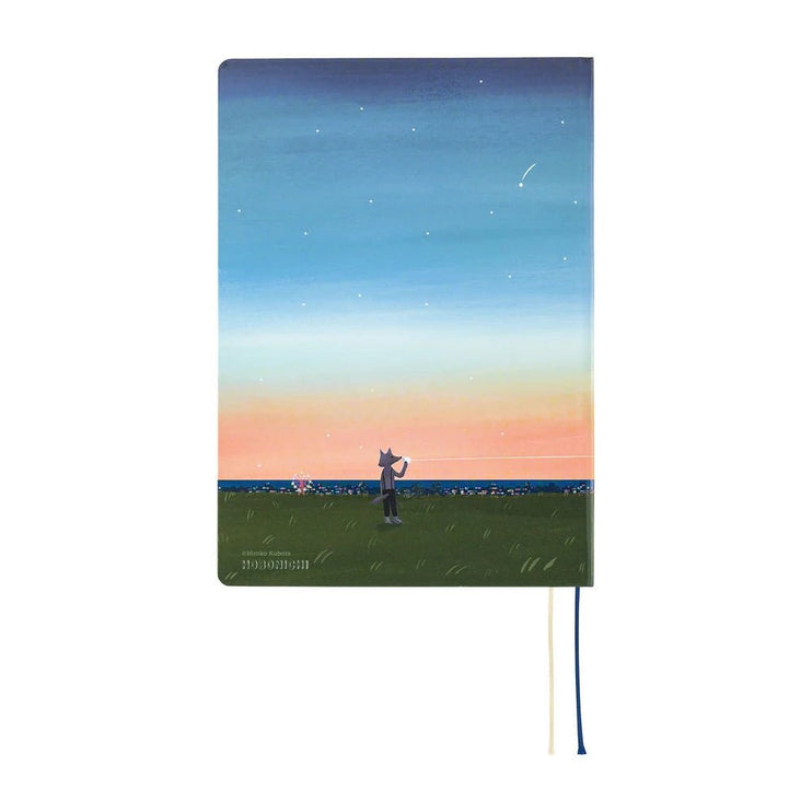 Hobonichi Techo 2027 HON - A6 - Hiroko Kubota - String Telephone Until the Moon is Full - ColorSwatch