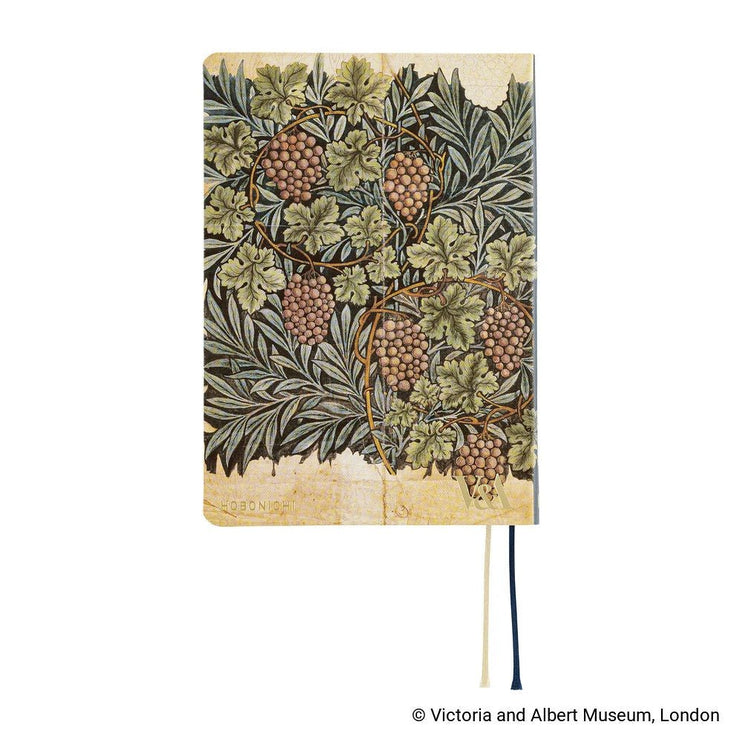 Hobonichi Techo 2027 HON - A6 - The V and A Series: Vine - ColorSwatch