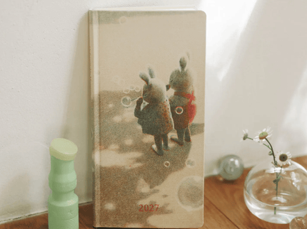 Hobonichi Techo 2027 Weeks - Akiko Miyakoshi - Once, in spring - ColorSwatch
