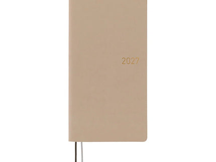 Hobonichi Techo 2027 Weeks - Smooth: Café au Lait - ColorSwatch