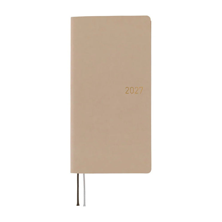 Hobonichi Techo 2027 Weeks - Smooth: Café au Lait - ColorSwatch