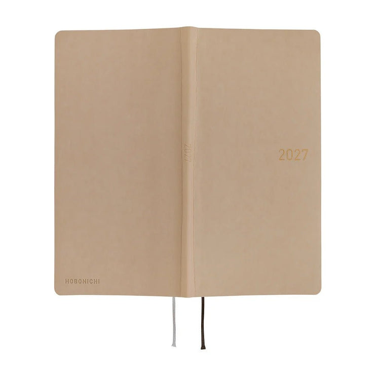 Hobonichi Techo 2027 Weeks - Smooth: Café au Lait - ColorSwatch