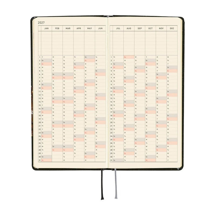 Hobonichi Techo 2027 Weeks - Tanakadaisuke: Starlight - ColorSwatch