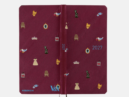 Hobonichi Techo 2027 Weeks - V-A Series: Welcome to the V and A - ColorSwatch