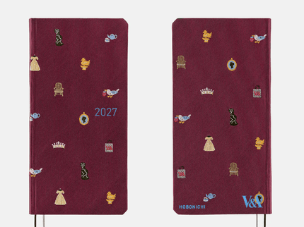 Hobonichi Techo 2027 Weeks - V-A Series: Welcome to the V and A - ColorSwatch