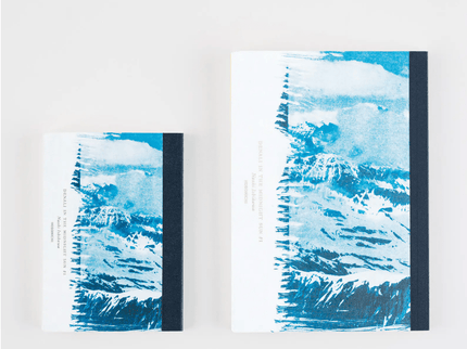 Hobonichi Techo Accesories Naoki Ishikawa: Hobonichi Graph Notebook (A5) - Denali in the Midnight Sun 1 - ColorSwatch