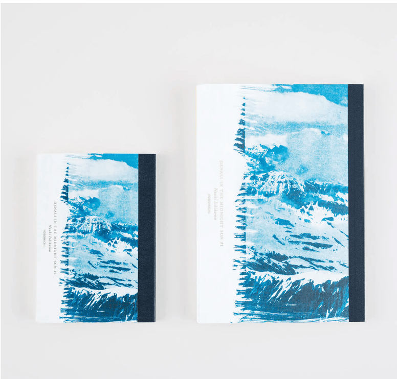 Hobonichi Techo Accesories Naoki Ishikawa: Hobonichi Graph Notebook (A5) - Denali in the Midnight Sun 1 - ColorSwatch