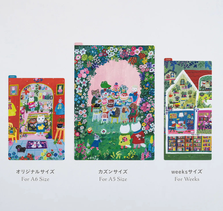 Hobonichi Techo Accesories - Pencil Board - Yumi Katagishi - ColorSwatch