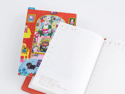 Hobonichi Techo Accesories - Pencil Board - Yumi Katagishi - ColorSwatch