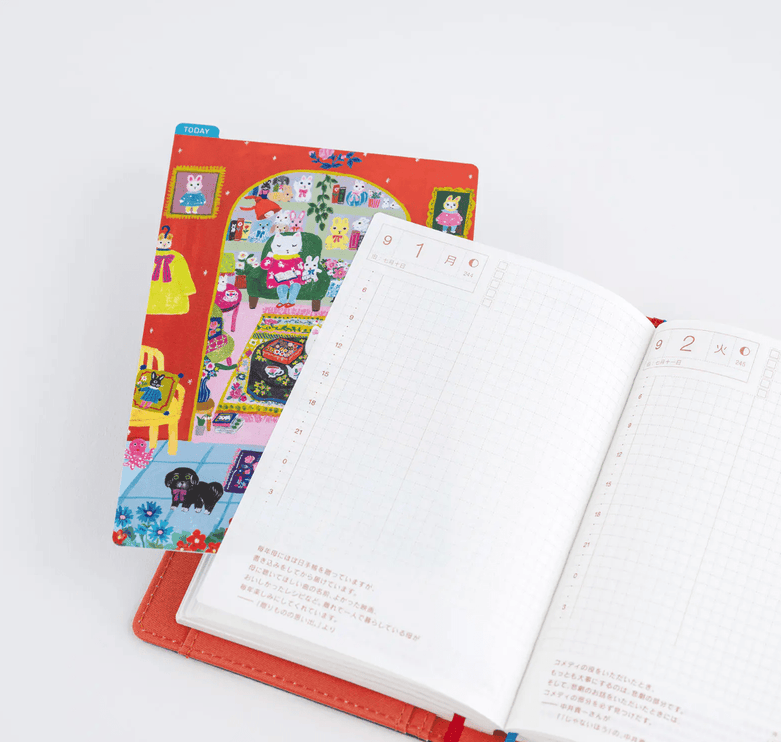 Hobonichi Techo Accesories - Pencil Board - Yumi Katagishi - ColorSwatch